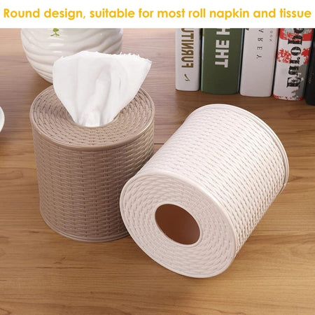 Round Container For Tissue - image 3