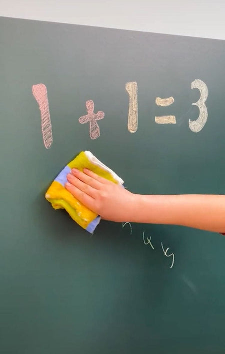 Green Chalk Board Wall Sticker For Kids - image 7