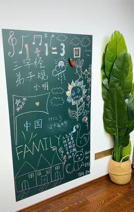 Green Chalk Board Wall Sticker For Kids - image 3