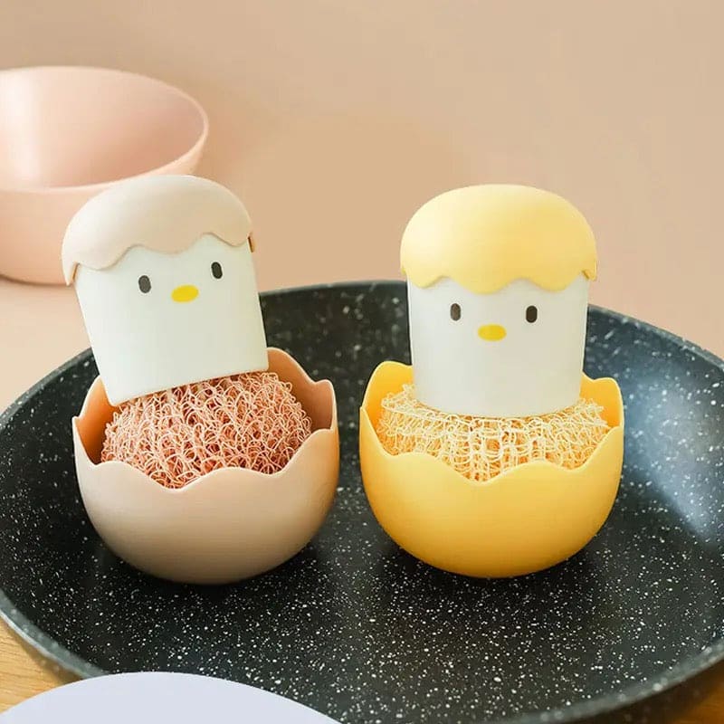 Cute Egg Kitchen Cleaning Brush - image 3