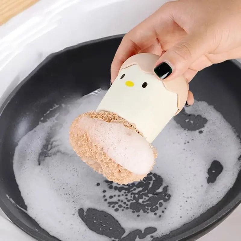 Cute Egg Kitchen Cleaning Brush - image 2