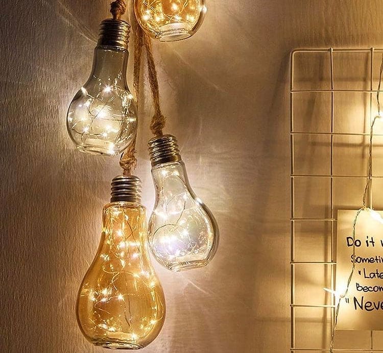Creative Hemp Rope Led Bulb - image 3