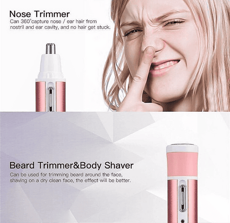 4 in 1 electric hair removal trimmer set image 8