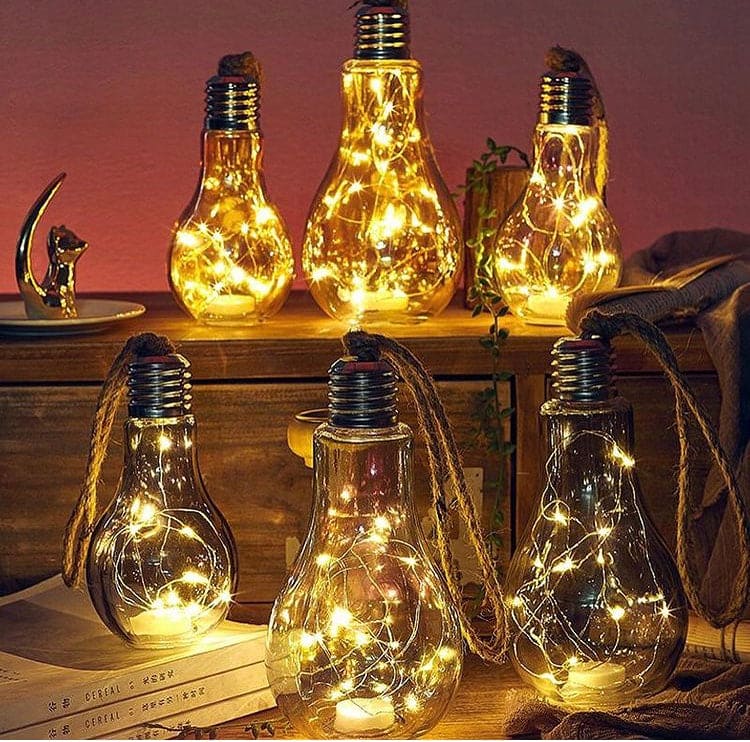Creative Hemp Rope Led Bulb - image 1