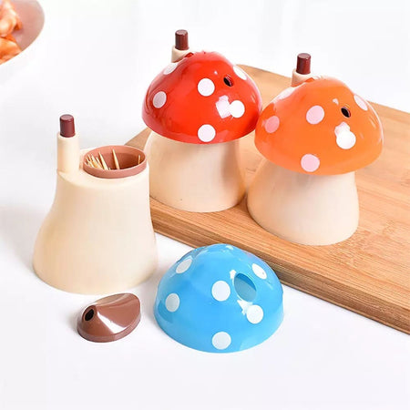 Creative Press Type Mushroom Toothpick Box - image 2