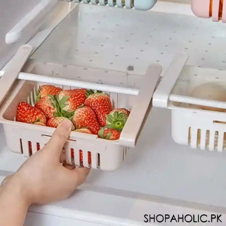 imperial adjustable fridge storage tray basket image6