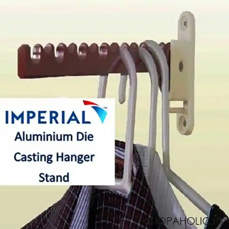 imperial aluminium die casting folding hanger stand main image