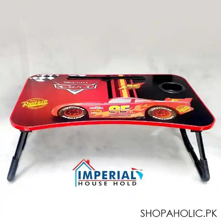 imperial disney pixar cars multifunctional smart foldable laptop table image2