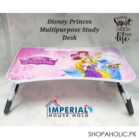 imperial disney princes multifunctional smart foldable laptop table main image
