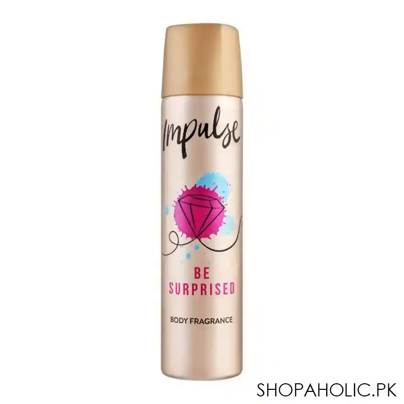 impulse be surprised fragranced body spray for women, 75ml main image