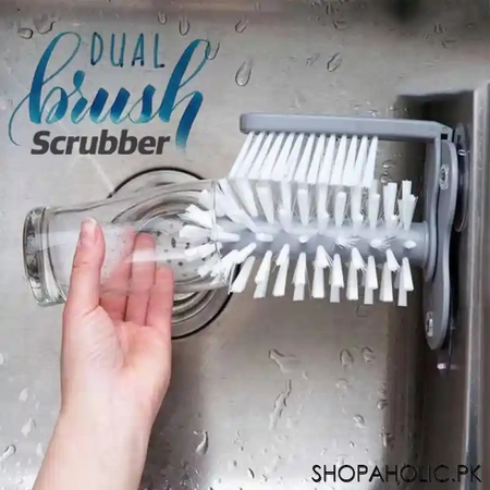in sink dual brush glass scrubber main image