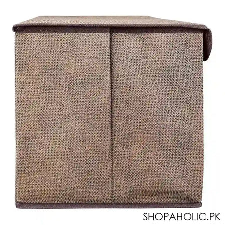 Inaaya Traders Multifunctional Cloth Storage Organizer, Large, Brown, 101706 - Image 3