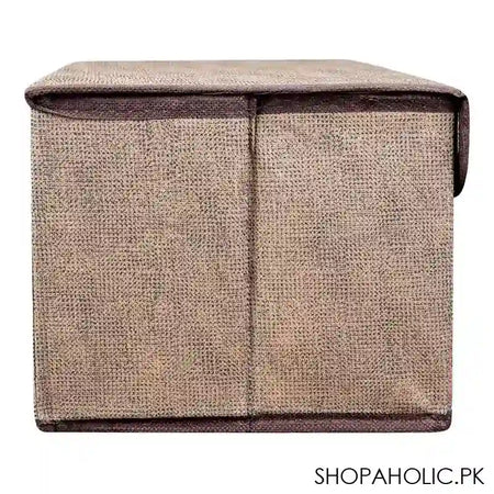 Inaaya Traders Multifunctional Cloth Storage Organizer, Small, Brown, 101705 - Image 2