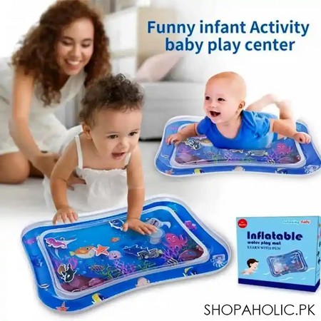 inflatable baby water game play mat main image
