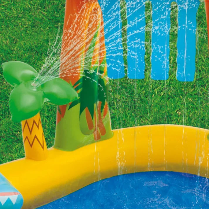 Intex Dinosaur Play Center Pool (8ft 2in X 6ft 3in X 3ft 7in ) - 57444