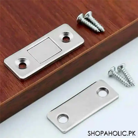 invisible magnetic door closer catcher with screws (pair) image5