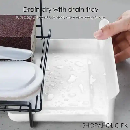 iron dishcloth storage rack image5