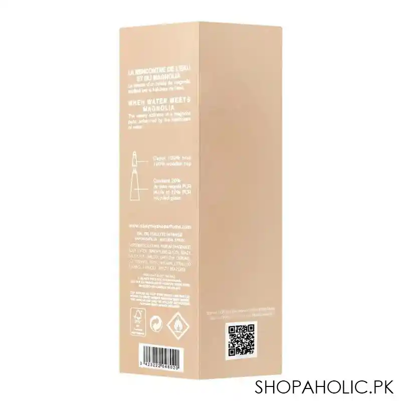 issey miyake l'eau d'issey eau & magnolia 22 eau de toilette intense, for women, 100ml image3