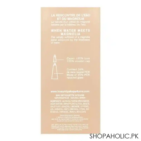 issey miyake l'eau d'issey eau & magnolia 22 eau de toilette intense, for women, 100ml image4