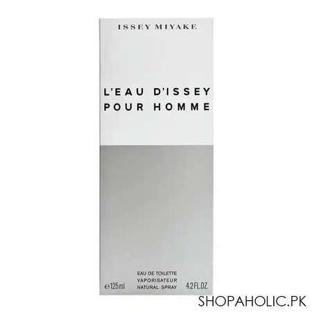 issey miyake l'eau d'issey pour homme eau de toilette 125ml image2