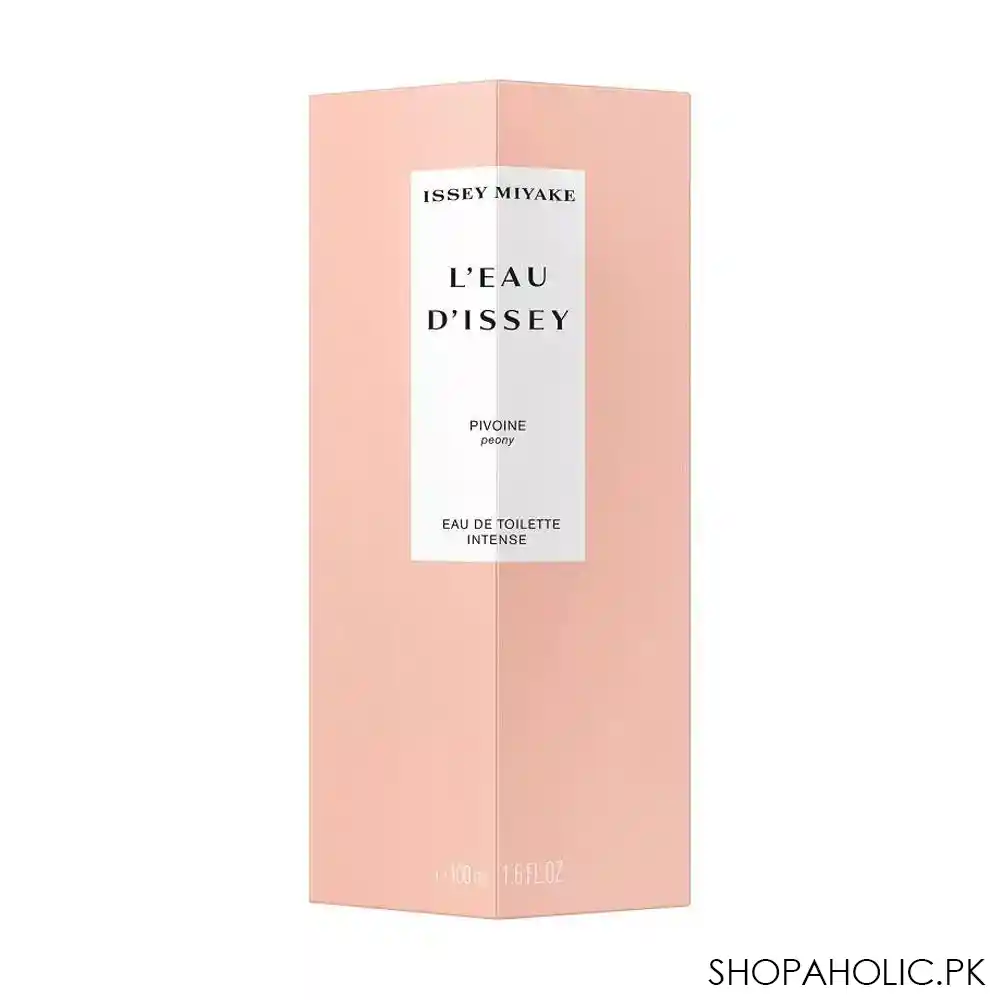 issey miyake l'eau d'issey pivoine peony intense eau de toilette, for women, 100ml image2