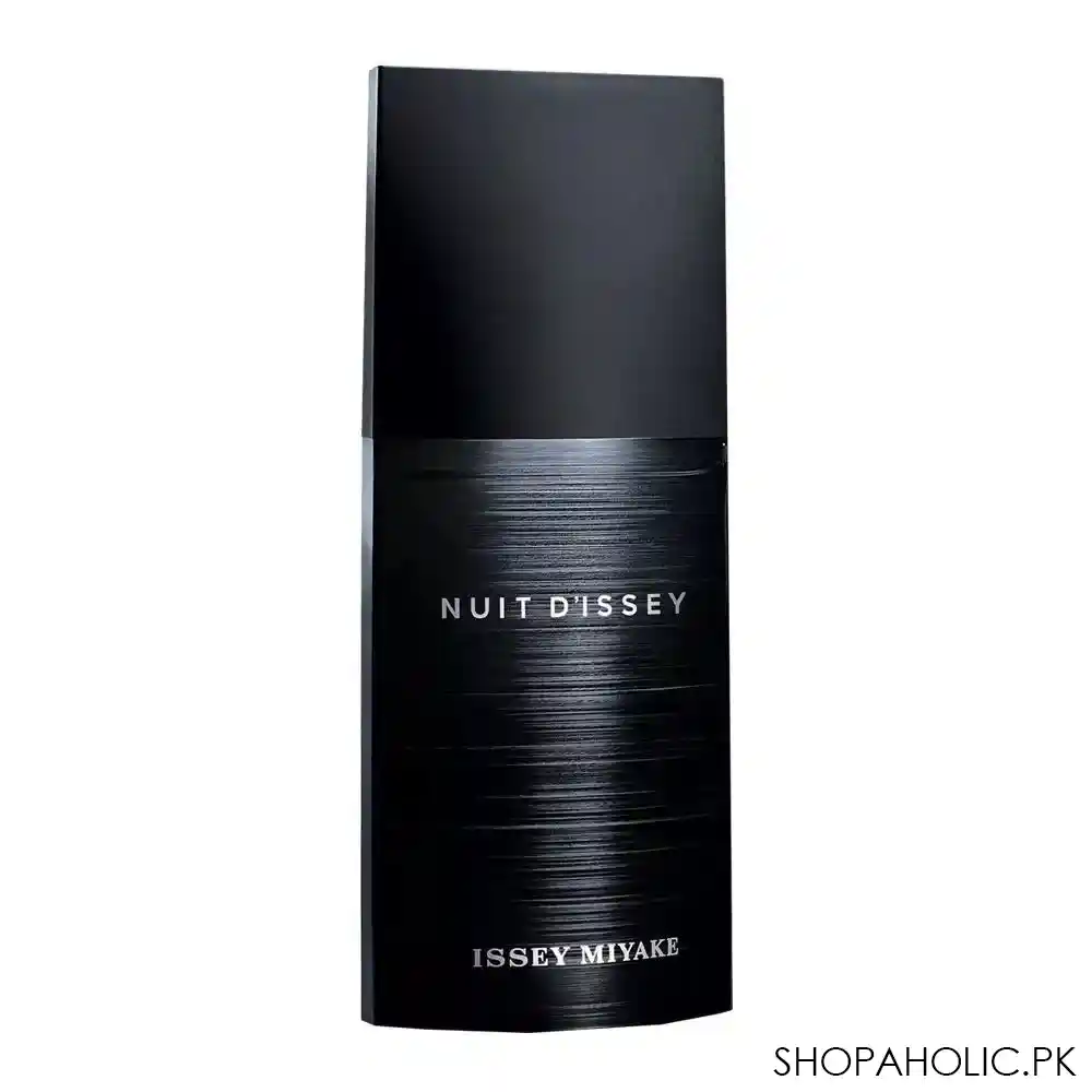 issey miyake nuit d'issey pour homme eau de toilette 125ml main image
