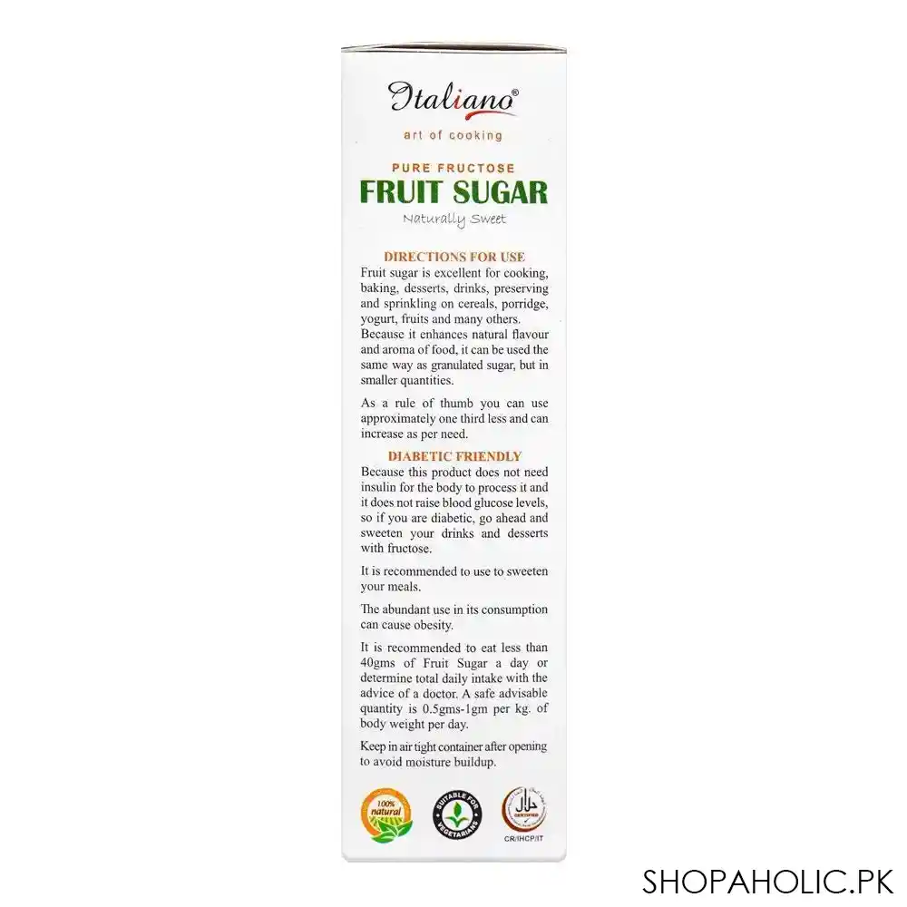 italiano fruit sugar, 200g image2