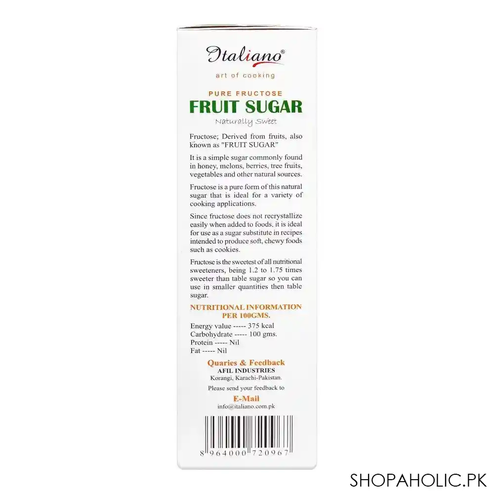 italiano fruit sugar, 200g image3
