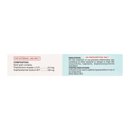 Remington Pharmaceuticals Mydosone Eye Ointment, 3.5g - Image 3