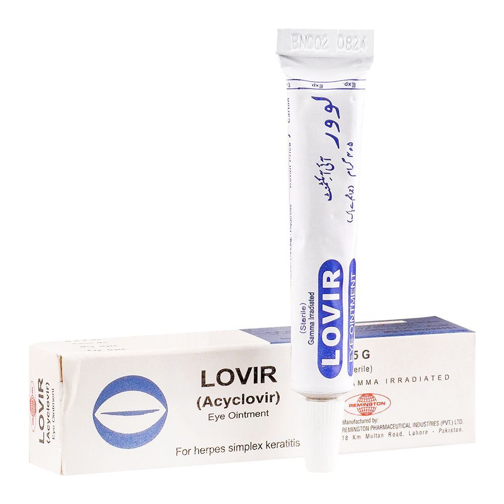 Remington Pharmaceuticals Lovir Eye Ointment, 4.5g - Main Image