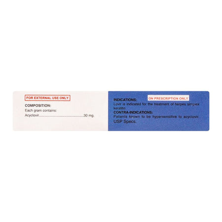 Remington Pharmaceuticals Lovir Eye Ointment, 4.5g - Image 3