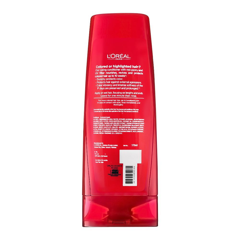 L'Oreal Colour Protect Conditioner, 175ml - Protects & Prolongs Hair Color Radiance - Image 4
