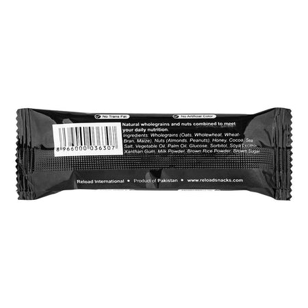 Reload Granola Bar, Dark Chocolate & Nuts, High Fiber High Protein, 38g - Image 2