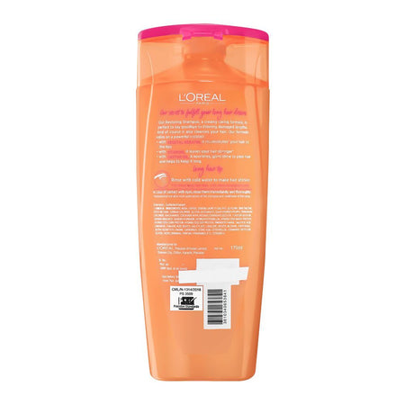 L'Oreal Dream Long Restoring Shampoo, 175ml - Repairs Weakened Hair With Castor Oil & Vitamins - Image 5