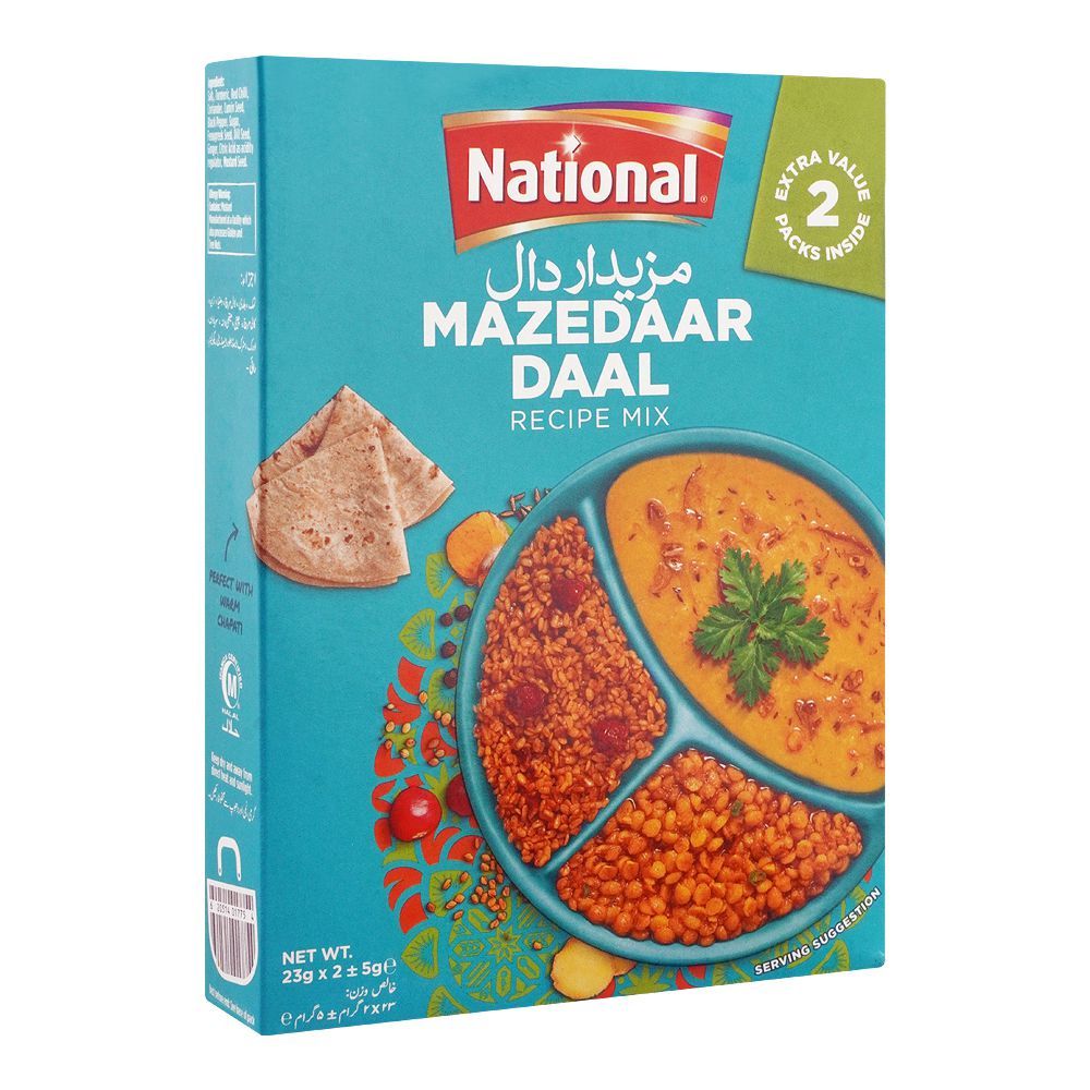 National Mazedaar Daal Masala Recipe Mix, 23x2g - Main Image