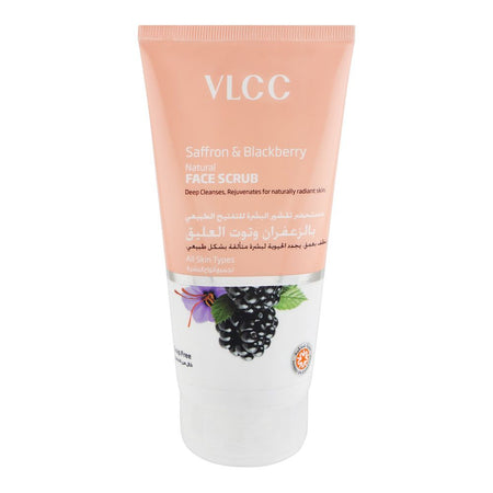 VLCC Saffron & Blackberry Natural Face Scrub, 150ml - Main Image