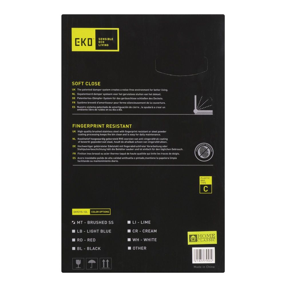 EKO Dustbin EK-9215, 12 Liters - Image 5