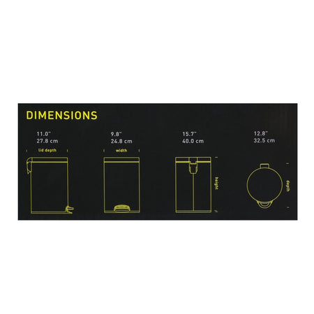 EKO Dustbin EK-9215, 12 Liters - Image 7