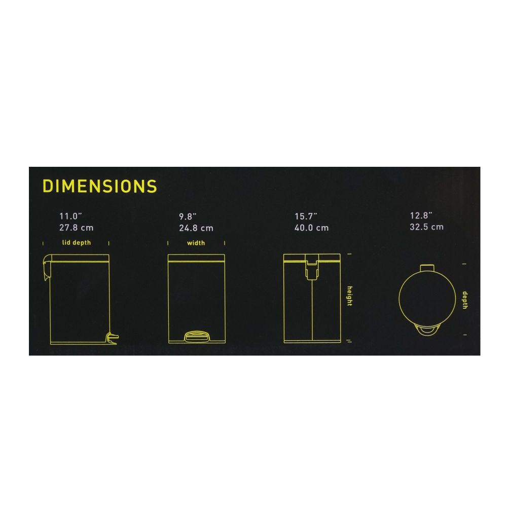 EKO Dustbin EK-9215, 12 Liters - Image 7