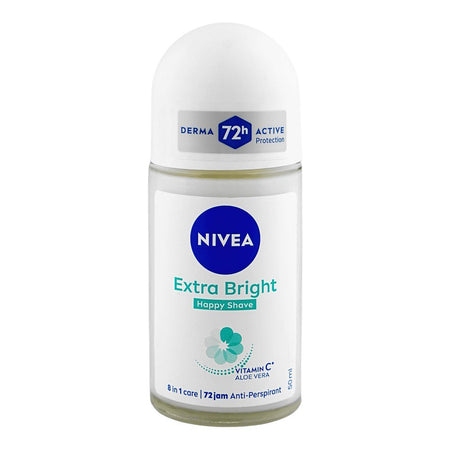 Nivea Brightening Happy Shave Vitamin C Deodorant Roll-On, 50ml - Image 2
