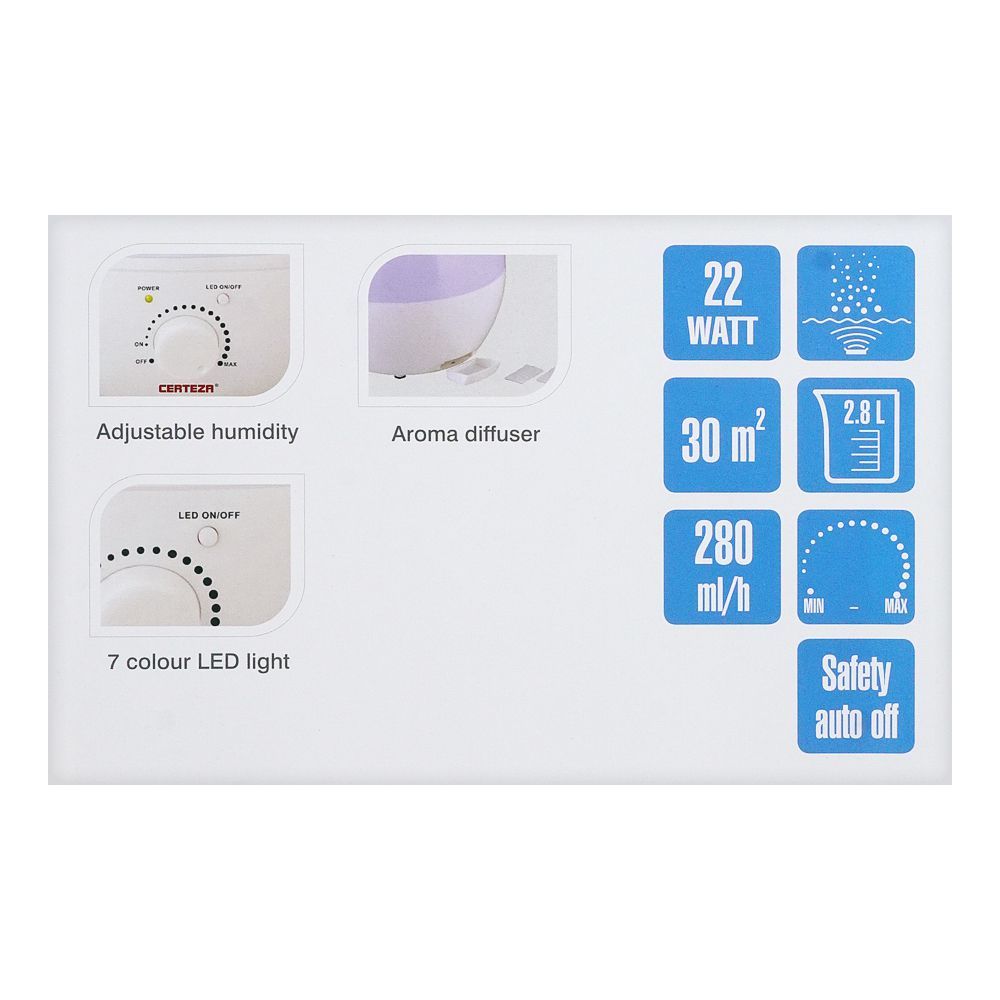 Certeza Air Humidifier, HF-507 - Image 6