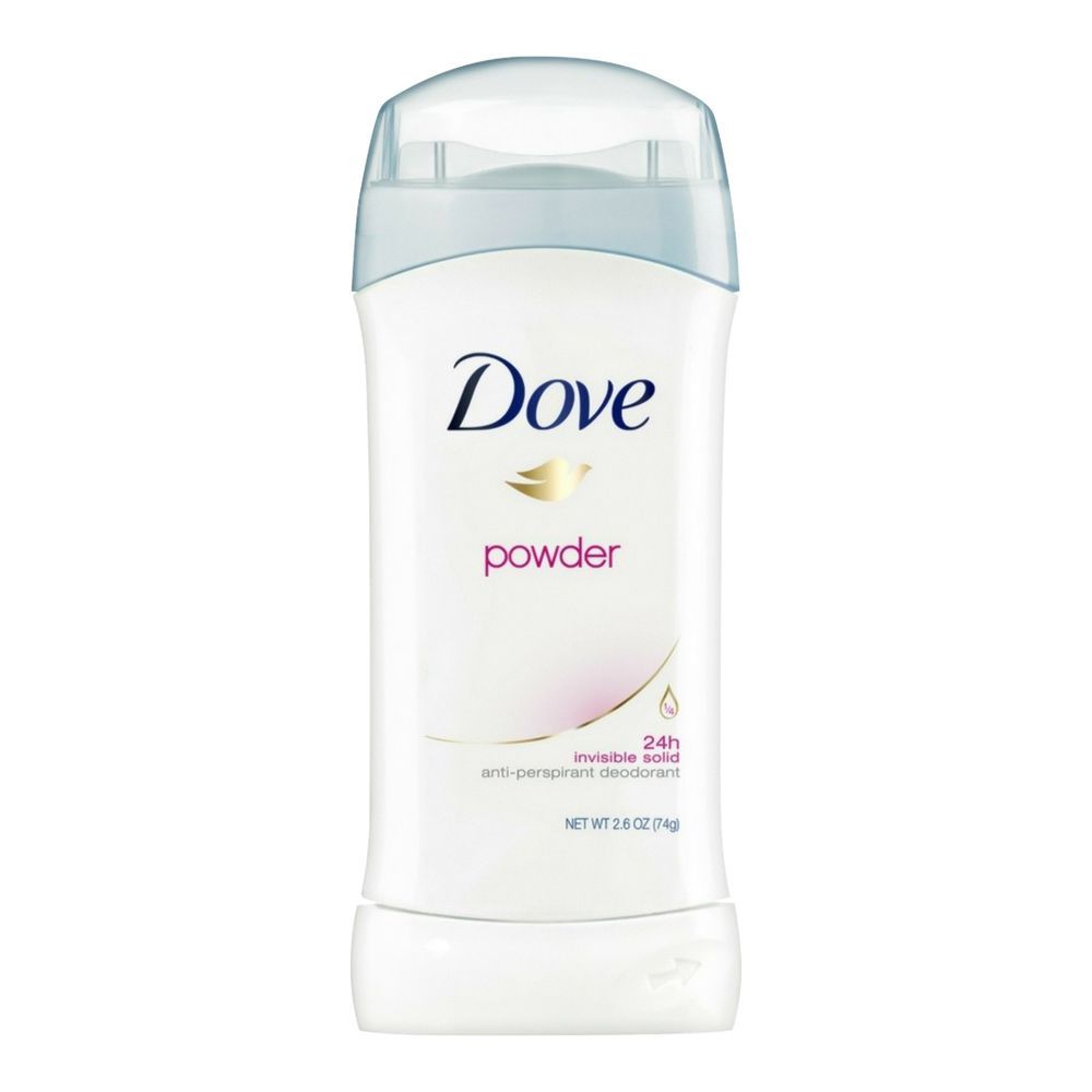 Dove Powder 24H Invisible Solid Anti Perspirant Deodorant Stick, For Women, 74g - Main Image