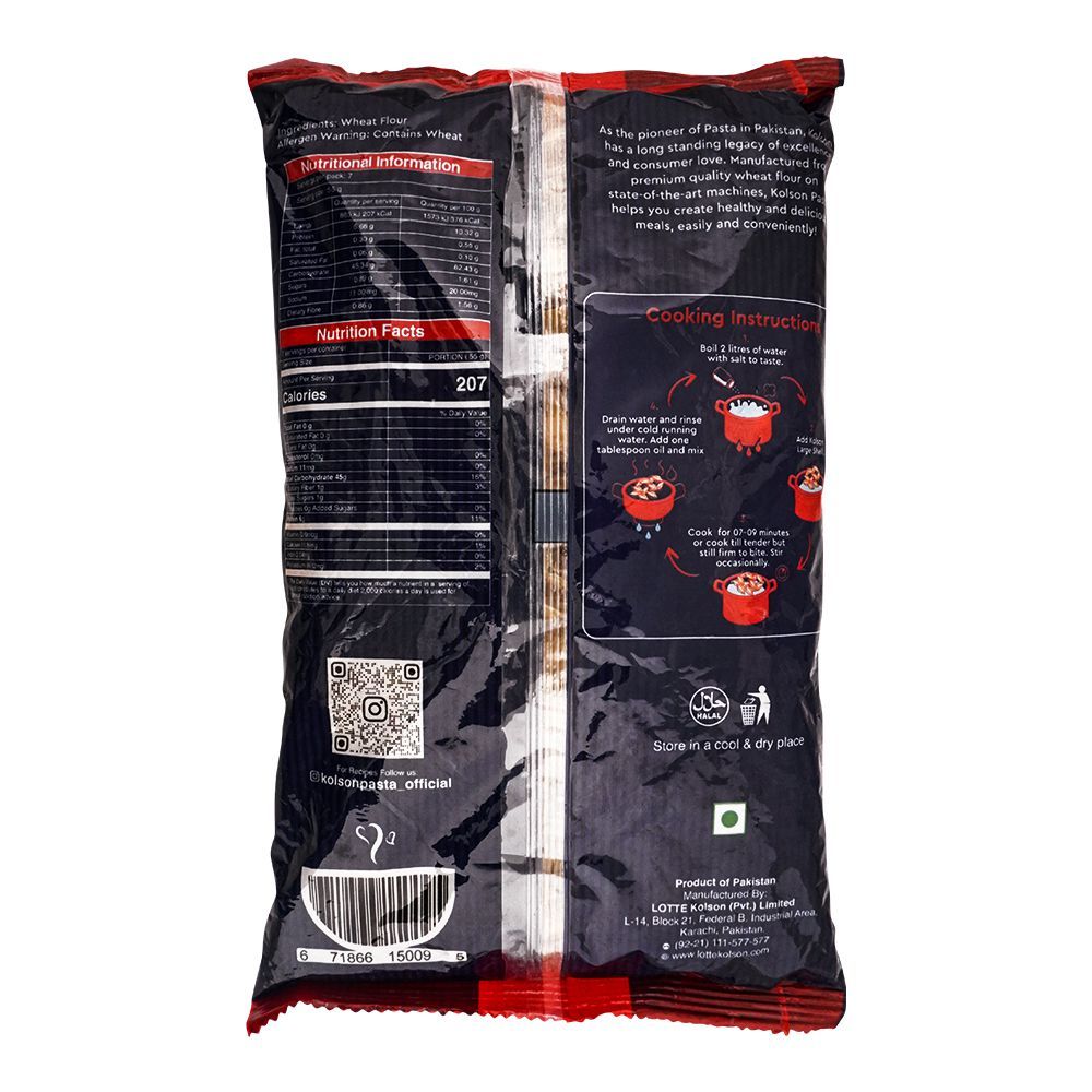 Kolson Large Shell Macaroni 400g - Image 3