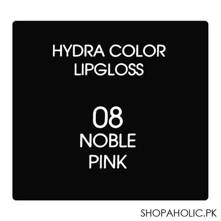 J. Note Hydra Color Lip Gloss, 08, With Argan Oil + Cocoa Butter - Image 2