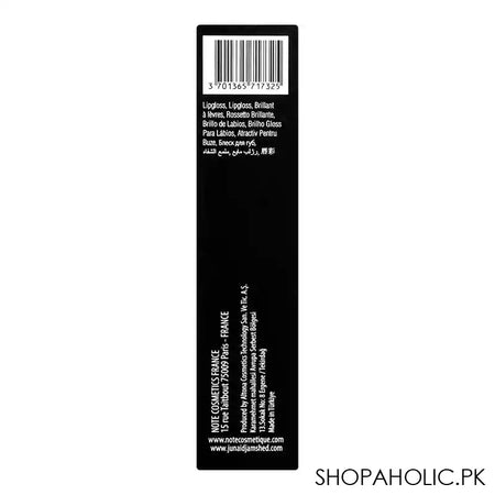 J. Note Hydra Color Lip Gloss, 08, With Argan Oil + Cocoa Butter - Image 6