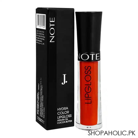 J. Note Hydra Color Lip Gloss, 16, With Argan Oil + Cocoa Butter - Main Image