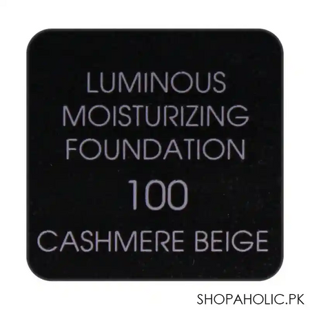 j. note luminous moisturizing foundation, 100 cashmere beige, spf 15, for dry skin image5