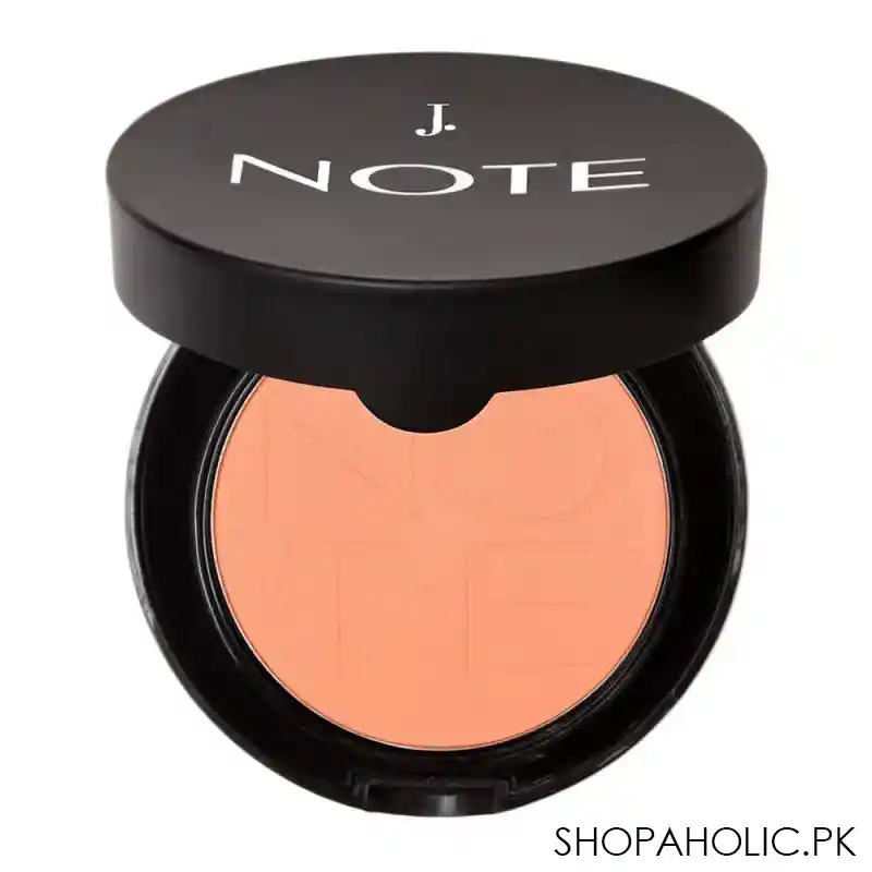 j. note luminous silk compact blusher, 05 desert rose, with argan oil main image