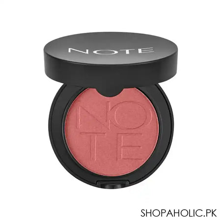 J. Note Luminous Silk Compact Blusher, Argan Oil, For All Skin Types, 5.5g, 09 Dusty Pink - Image 3