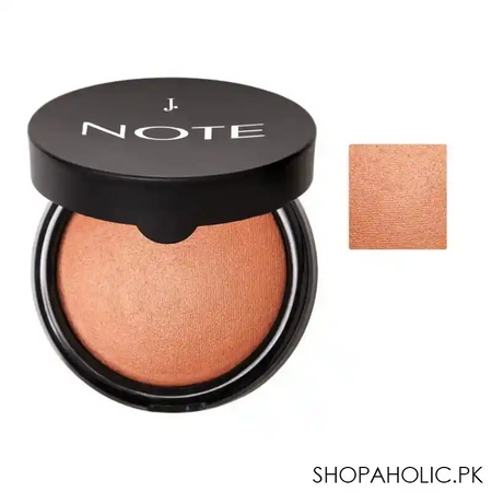 j. note luminous silk compact powder, 04 sugar sense, with argan oil main image